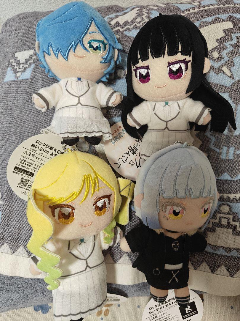 ロックは淑女の嗜みでして ぬいぐるみ GIGO限定 全4種セット