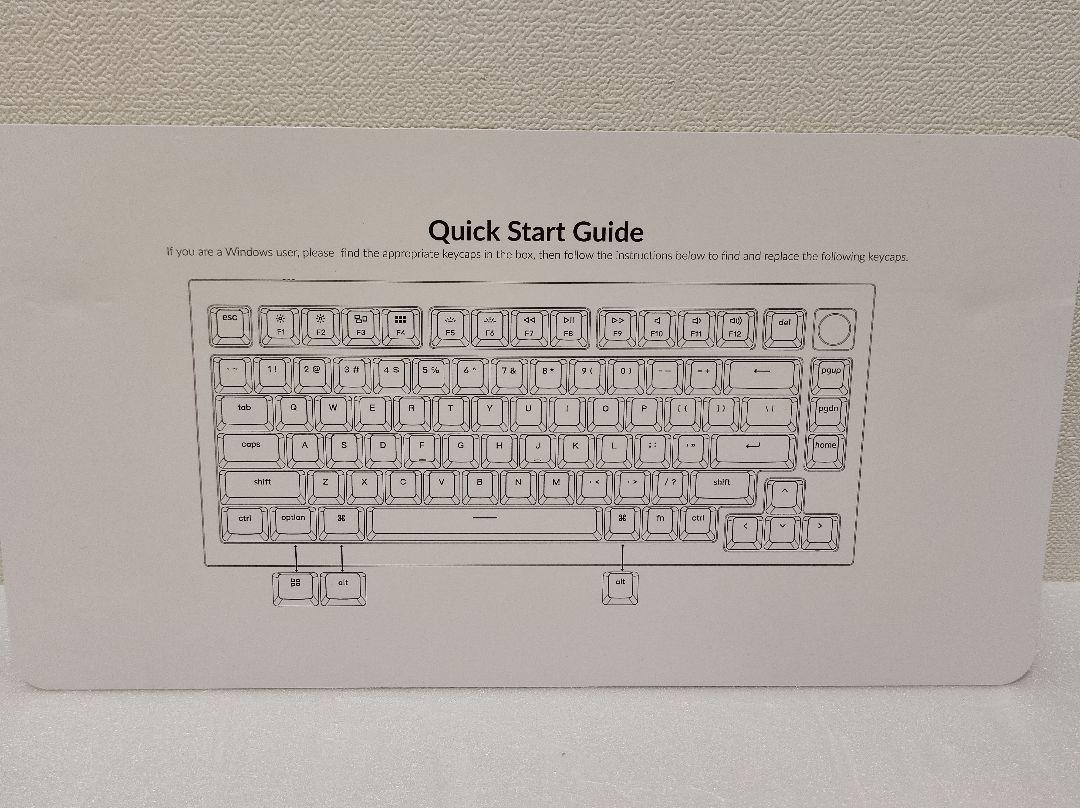 【美品】Keychron Q1 メカニカルキーボード 75% キーボード