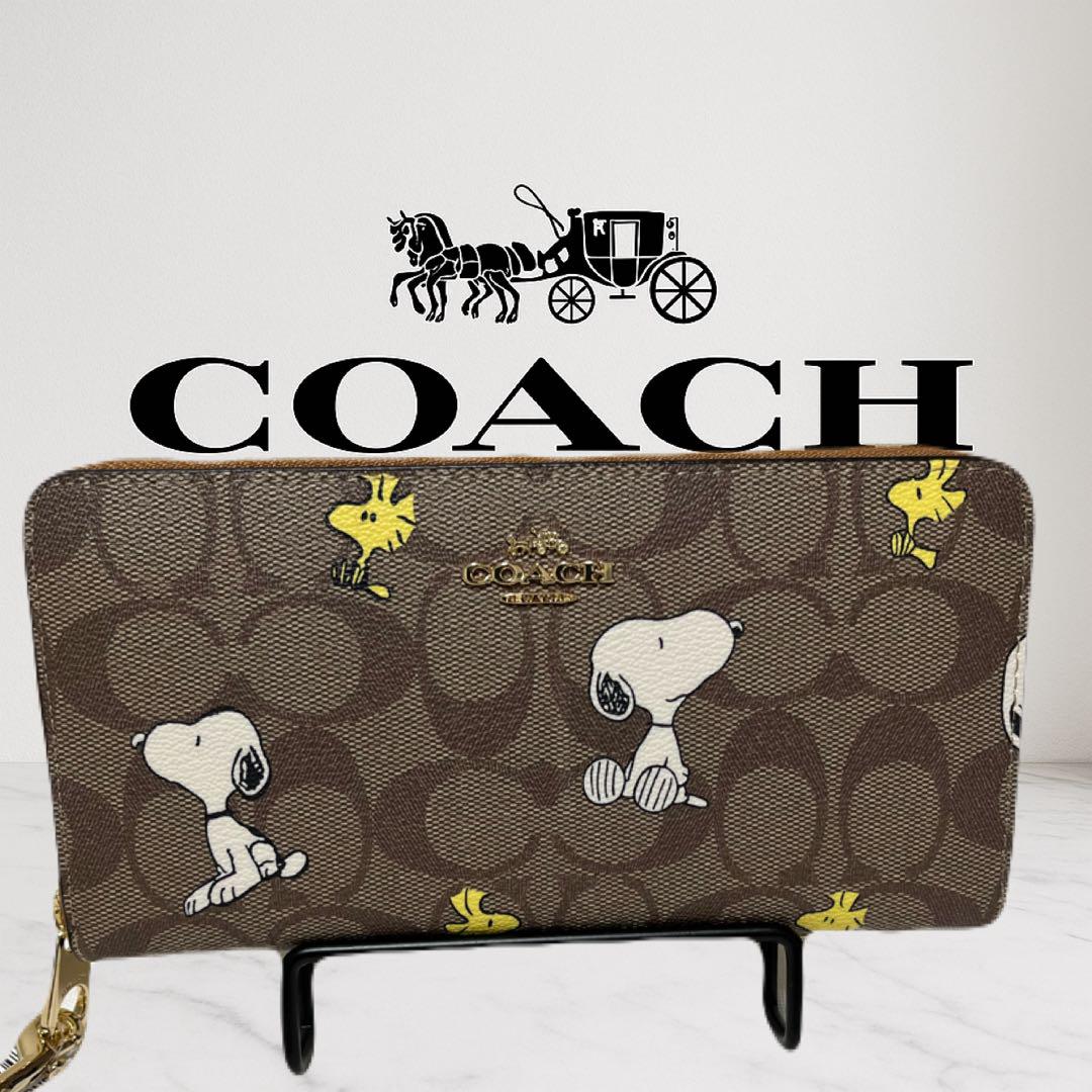 COACH スヌーピー柄 長財布 未使用 コーチ COACH スヌーピー柄 長財布 - メルカリ