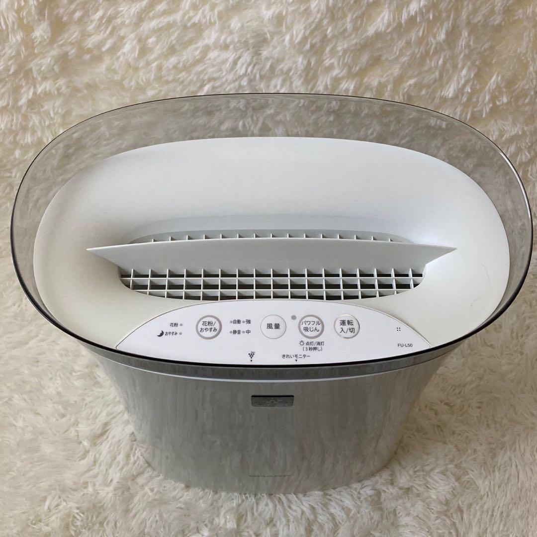 シャープ 空気清浄機 FU-L50-W 2020年製 プラズマクラスター7000