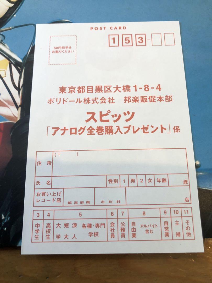 【ジャンク品】スピッツ　LPレコード　インディゴ地平線