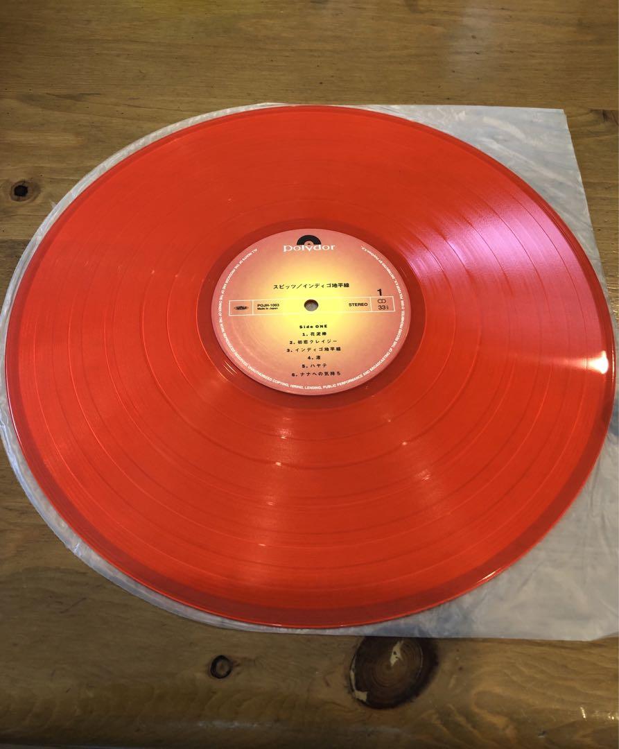 【ジャンク品】スピッツ　LPレコード　インディゴ地平線