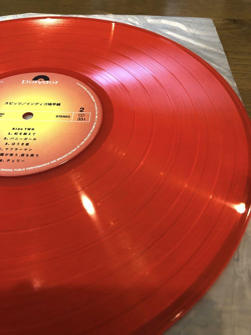 【ジャンク品】スピッツ　LPレコード　インディゴ地平線