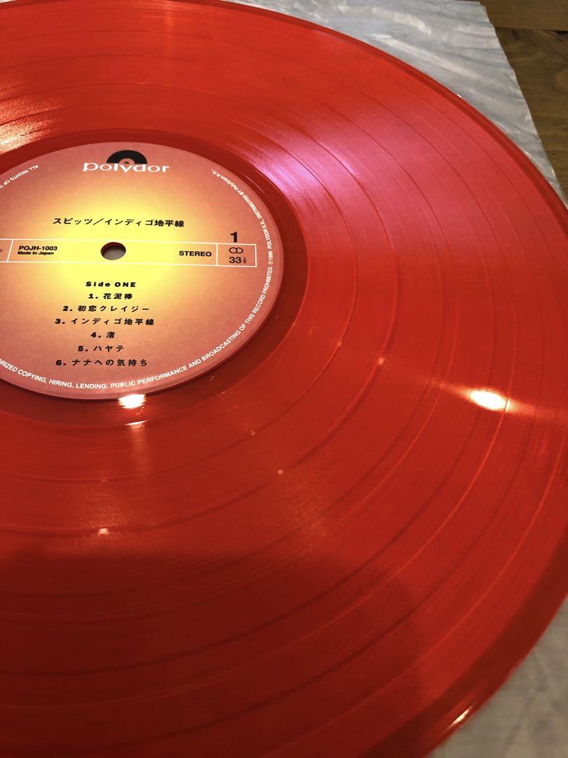 【ジャンク品】スピッツ　LPレコード　インディゴ地平線