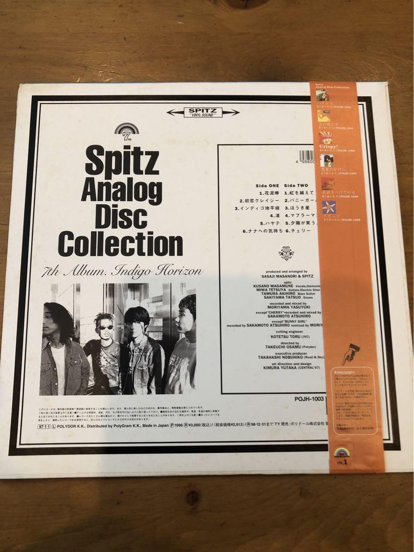 【ジャンク品】スピッツ　LPレコード　インディゴ地平線
