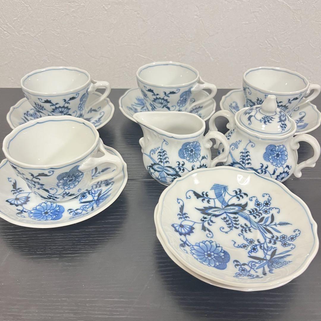 ブルーダニューブ Blue Danube　 カップ&ソーサー　6客 Blue Danube ブルー ダニューブ カップ＆ソーサー - メルカリ