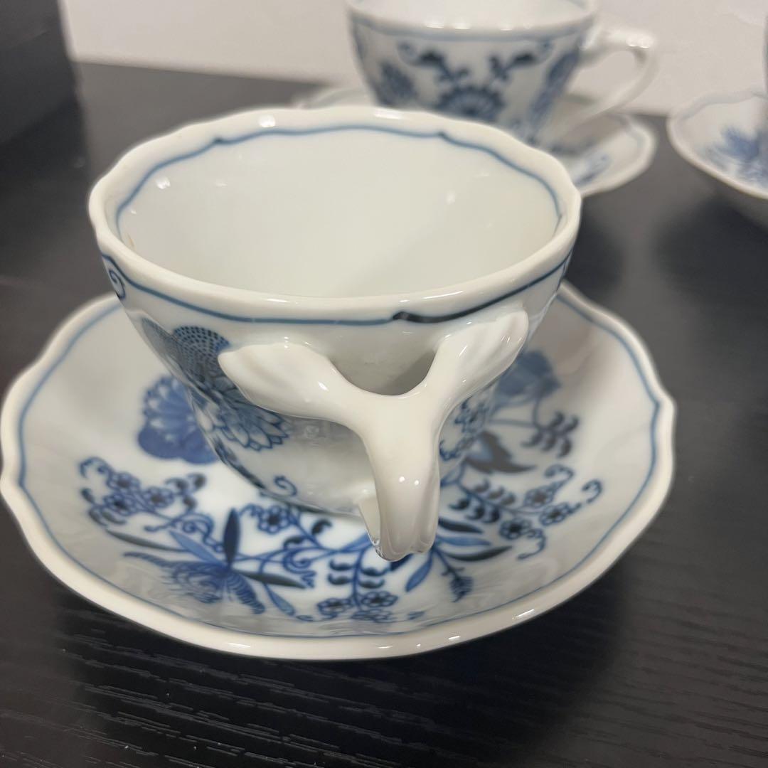 ブルーダニューブ Blue Danube　 カップ&ソーサー　6客 Blue Danube ブルー ダニューブ カップ＆ソーサー - メルカリ