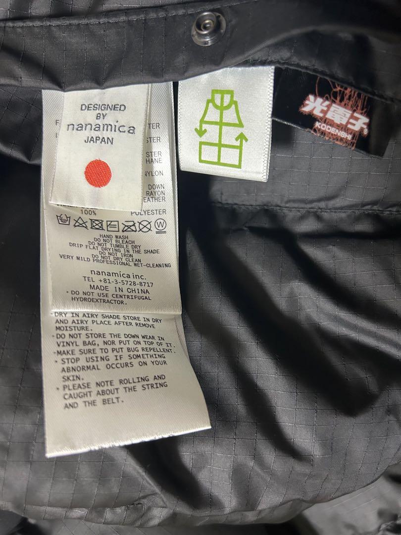nanamica GORE-TEX Down Coat黒 M 新品正規品