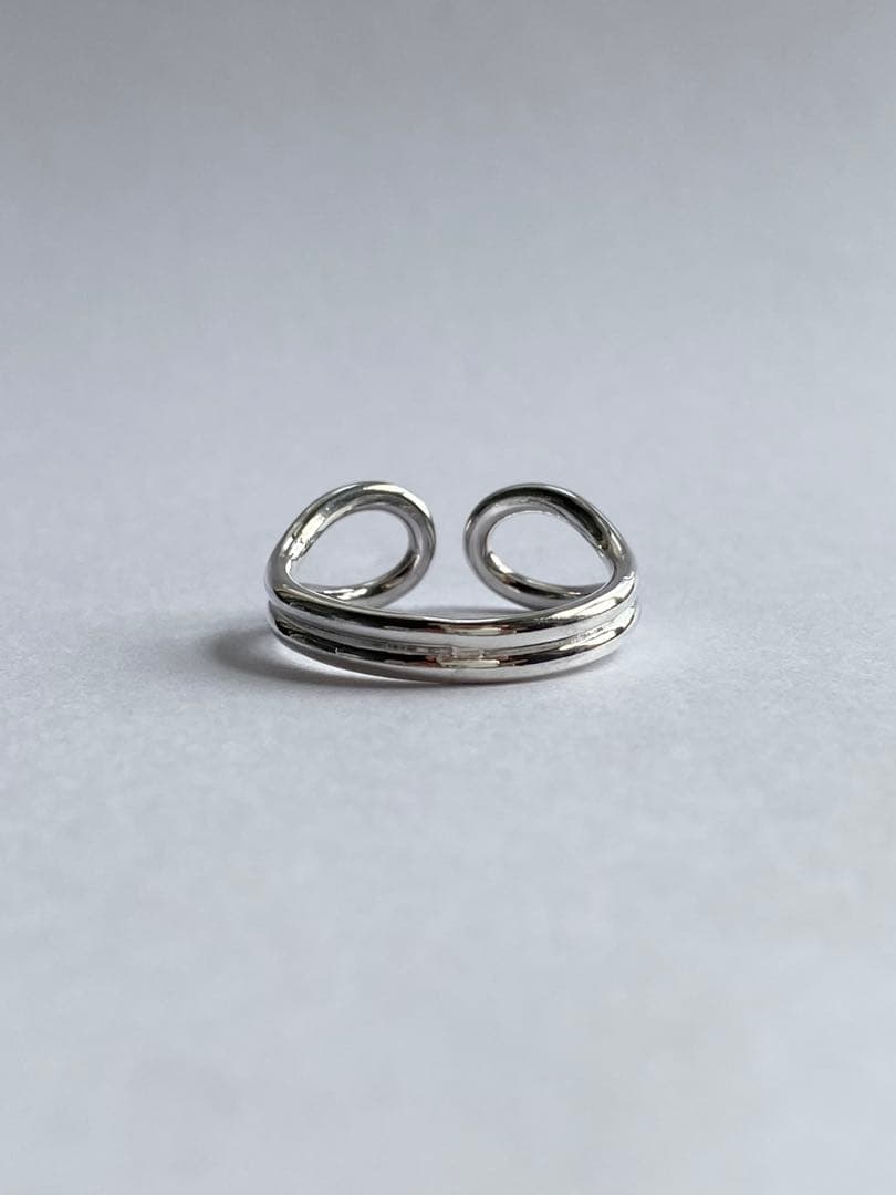 19号 silver950 ホースビット リング 19号 silver950 ホースビット リング