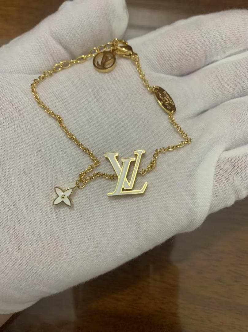 美品ルイヴィトン プティルイ ゴ-ルドネックレス