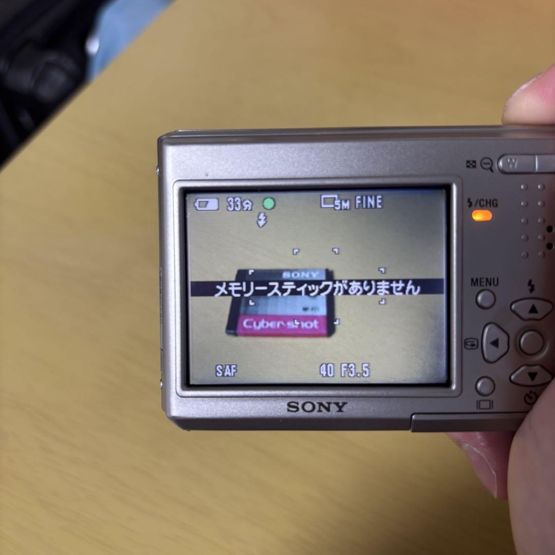 SONY Cybershot DSC-T1 シルバー コンデジ