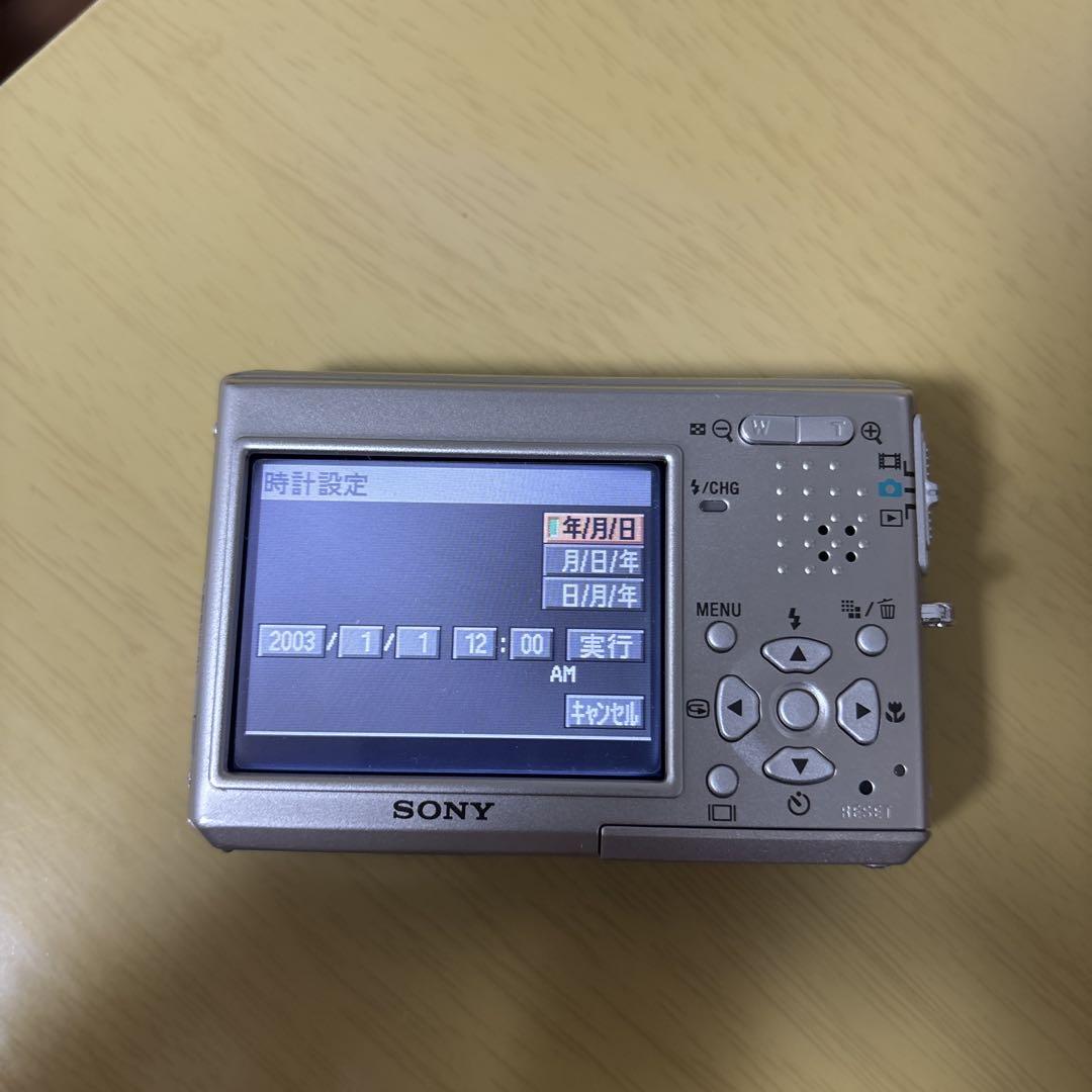 SONY Cybershot DSC-T1 シルバー コンデジ