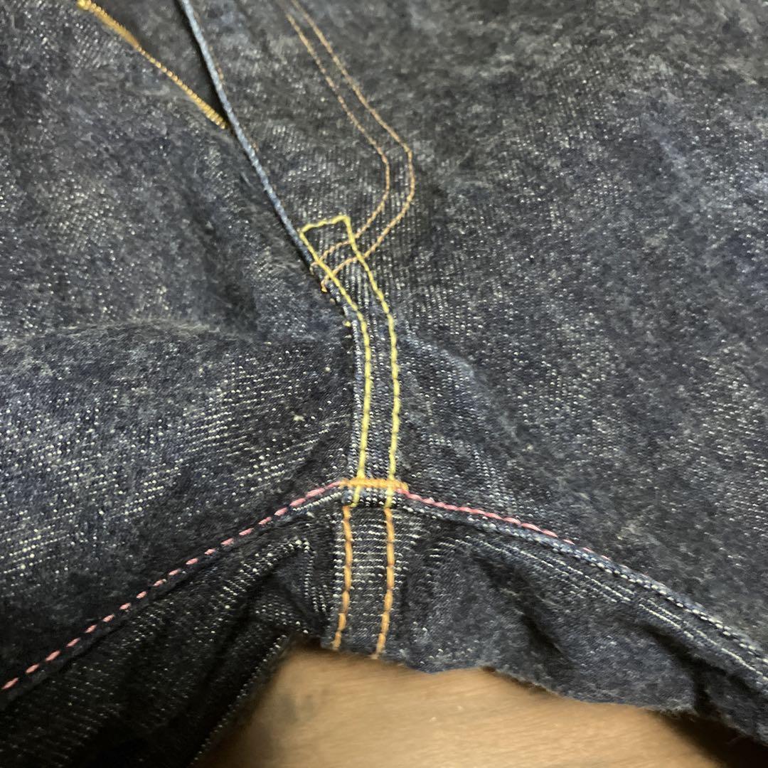 桃太郎ジーンズ　銅丹　G014MZ W31 濃紺
