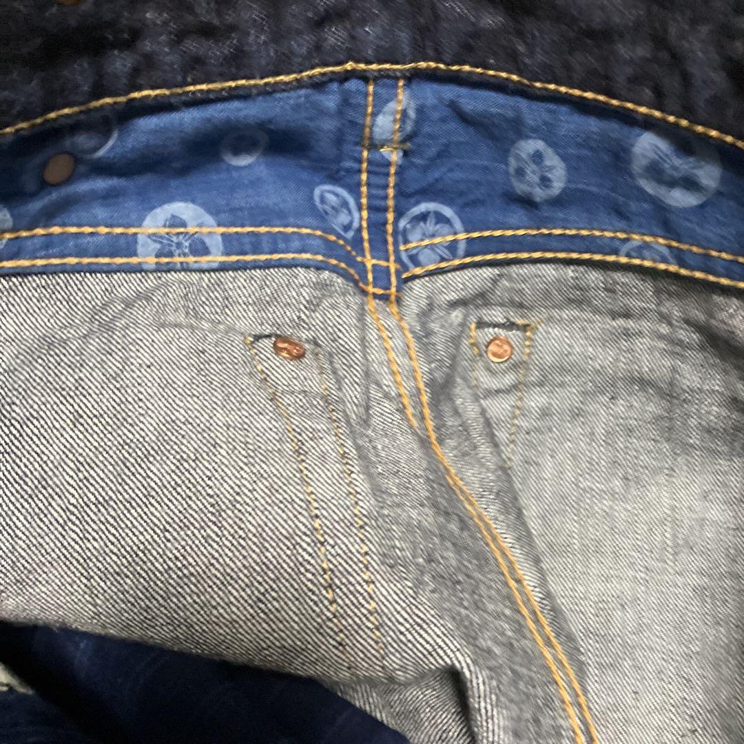 桃太郎ジーンズ　銅丹　G014MZ W31 濃紺