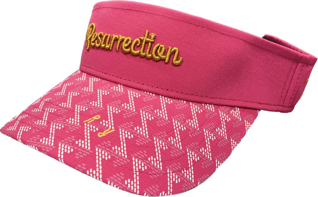 【新品】レザレクション　サンバイザー　ピンク