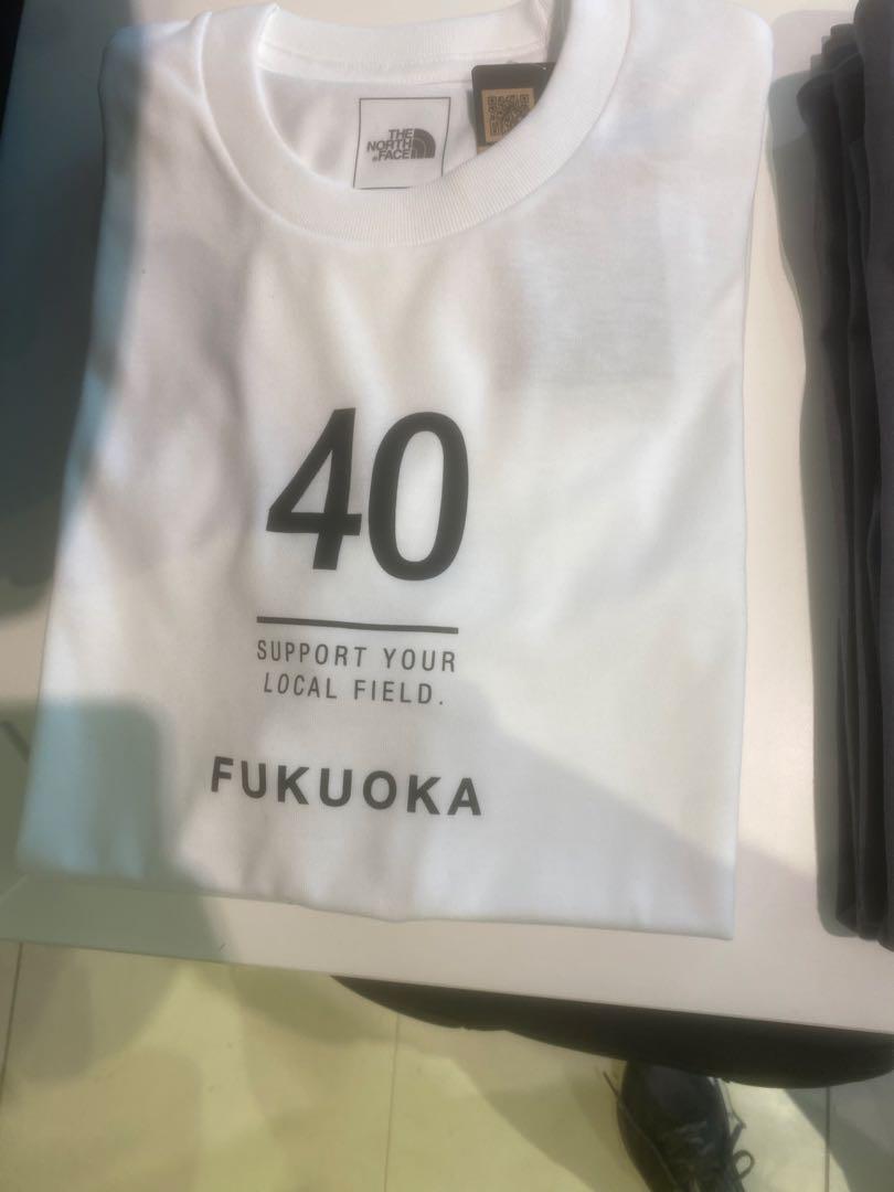 ザノースフェイス 地域名Tシャツ 横浜 白黒グレー ウォーム