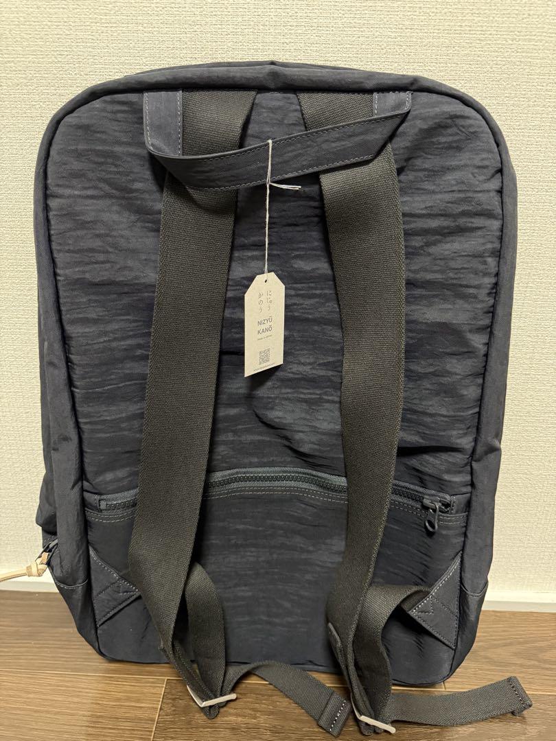 s新品未使用FUKUI SIWAナイロンリュックL ダークグレー