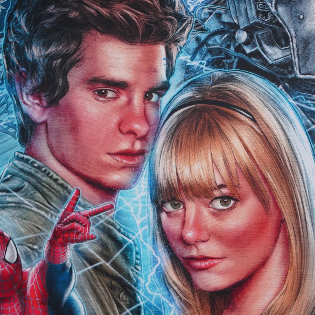 アメイジングスパイダーマン2 A3 アート ポスター B - メルカリ