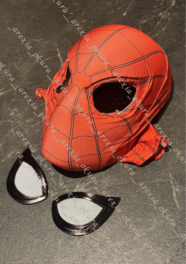 ファーフロムホーム　スパイダーマン　コスプレ　フェイスシェル　スーツ　高級