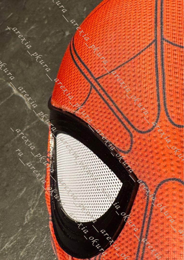 ファーフロムホーム　スパイダーマン　コスプレ　フェイスシェル　スーツ　高級