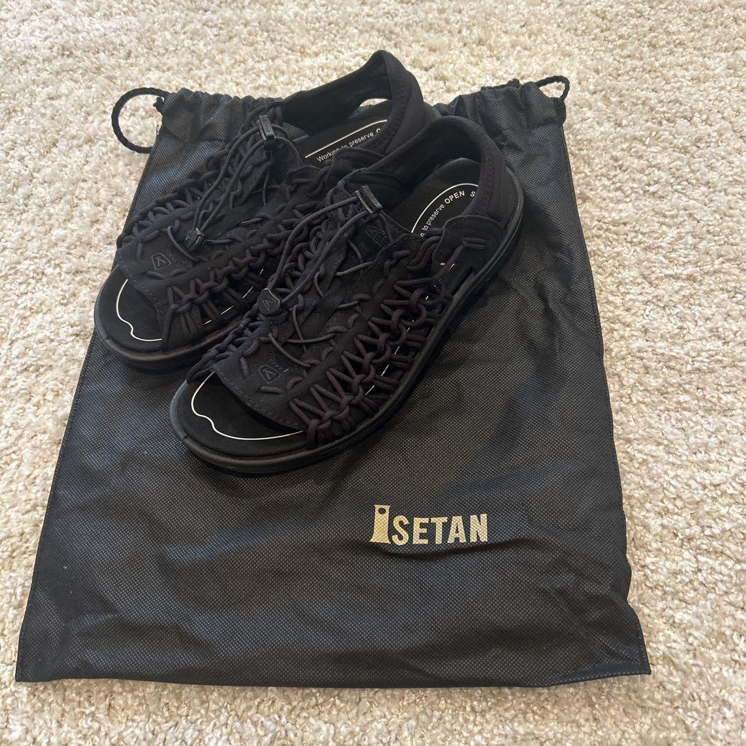 キーン KEEN ユニーク UNEEK サンダル 黒 ブラック 26.5cm