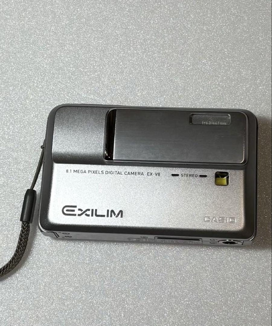CASIO EXILIM EX-V8 デジカメ 【動作未確認】 - メルカリ