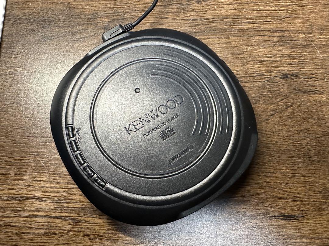レア KENWOOD ポータブルCDプレーヤー DPC-X547-D