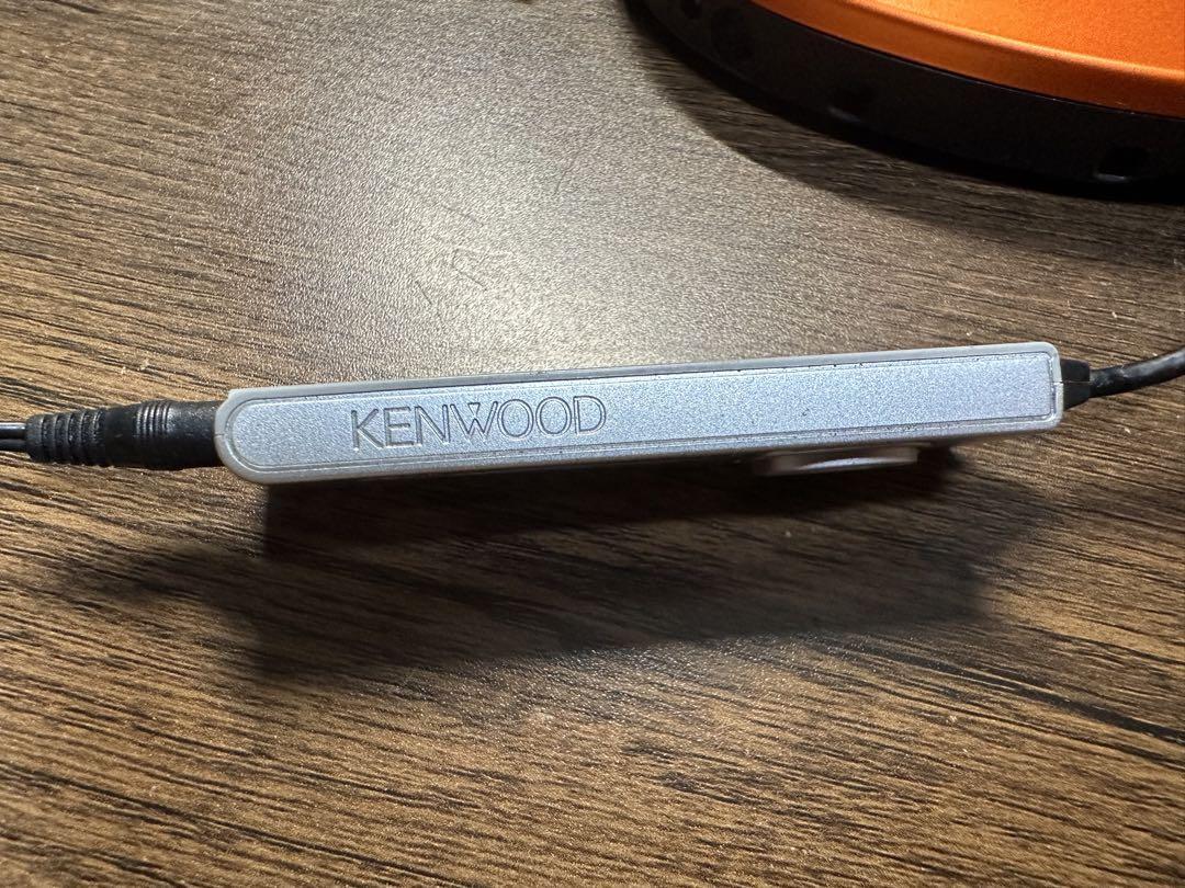 レア KENWOOD ポータブルCDプレーヤー DPC-X547-D