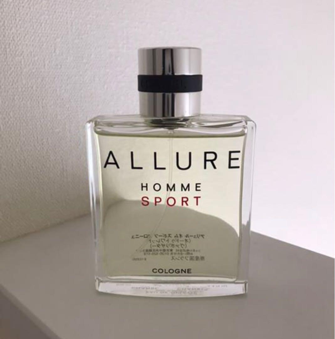 注目の アリュール シャネル オム 天香香水 100ml トワレット オードゥ スポーツ - 香水(男性用)