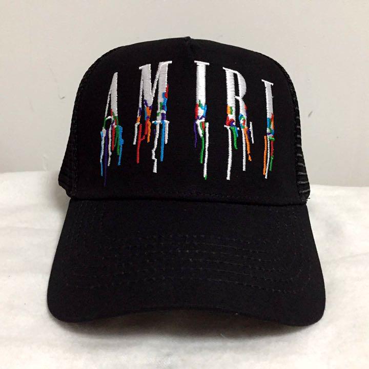 AMIRI アミリ ペイントドロップコア ロゴ ベースボールキャップ
