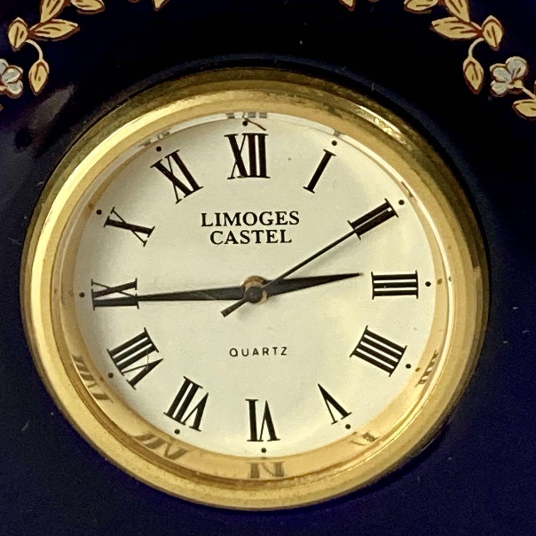 稼動品】リモージュ置き時計 22K GOLD LIMOGES CASTEL - メルカリ