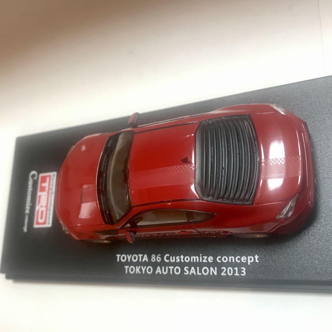 トヨタ86 TRD カスタマイズコンセプト　1/43