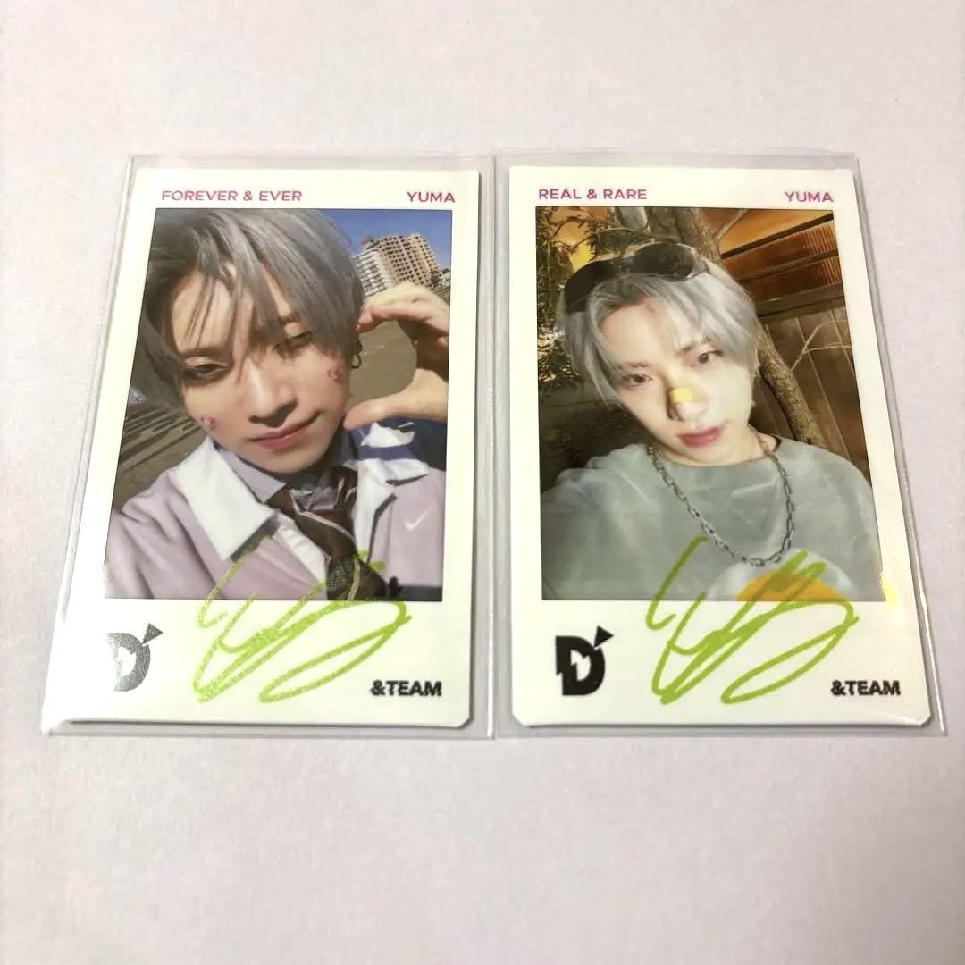 &TEAM 月狼 直筆サイン入り 撮り下ろしチェキ YUMA ユウマ &TEAM D'PARTMENT YUMA ユウマ サインフォト チェキ - メルカリ