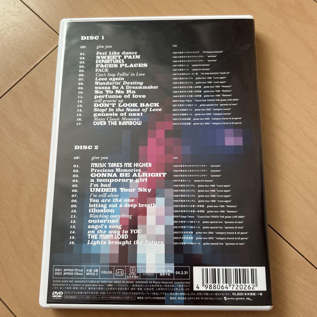【即購入ok!!】globe the best live 1995-2002 即購入ok!!】globe the best live 1995-2002 - メルカリ