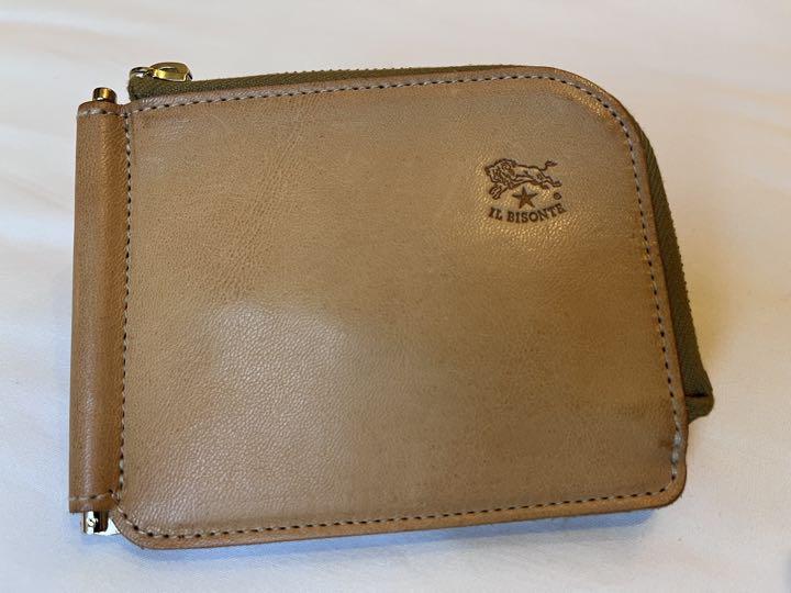 ilbisonte イルビゾンテ 二つ折り財布 ヌメ 新品