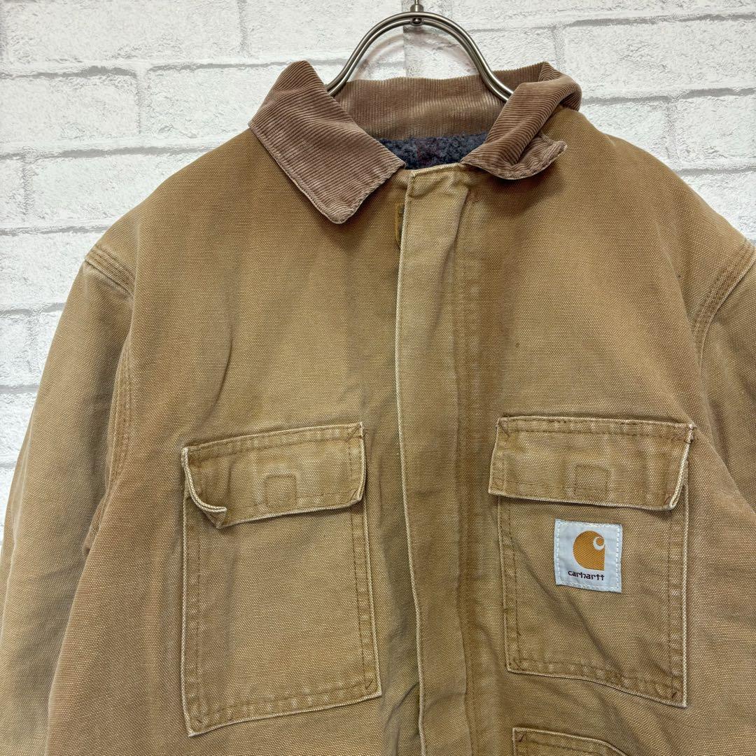 【みー】カーハート Carhartt ミシガン チョアコート ブラウン