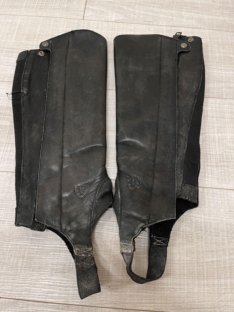 ARIAT 乗馬用チャップス ブラック 男性用　中古品