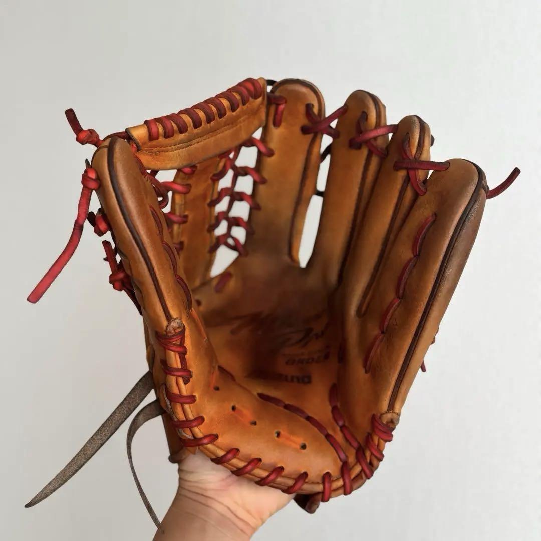 【波賀工場製】ミズノプロ　硬式外野手用オーダーグローブ　イチローモデル　軟式にも