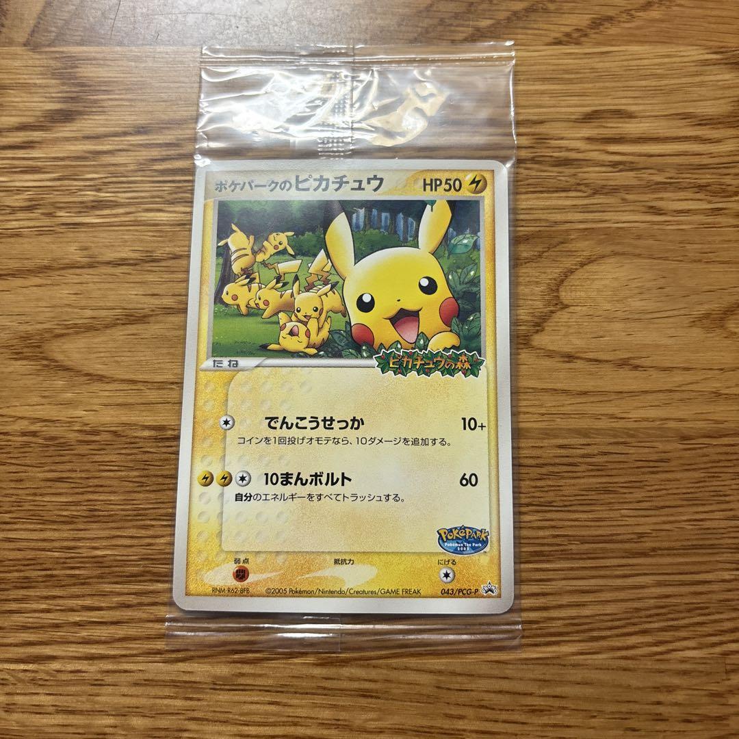 ポケパークのピカチュウ ポケパークのピカチュウ【P】{004/009}