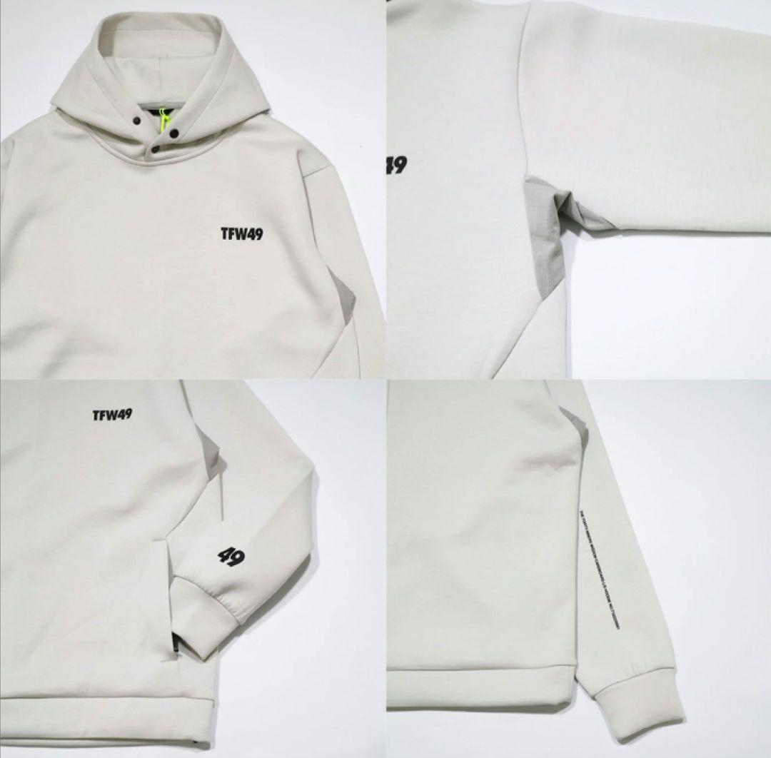 TFW49 - CARDBOARD MATERIAL HOODIE / ダンボールニット プル
