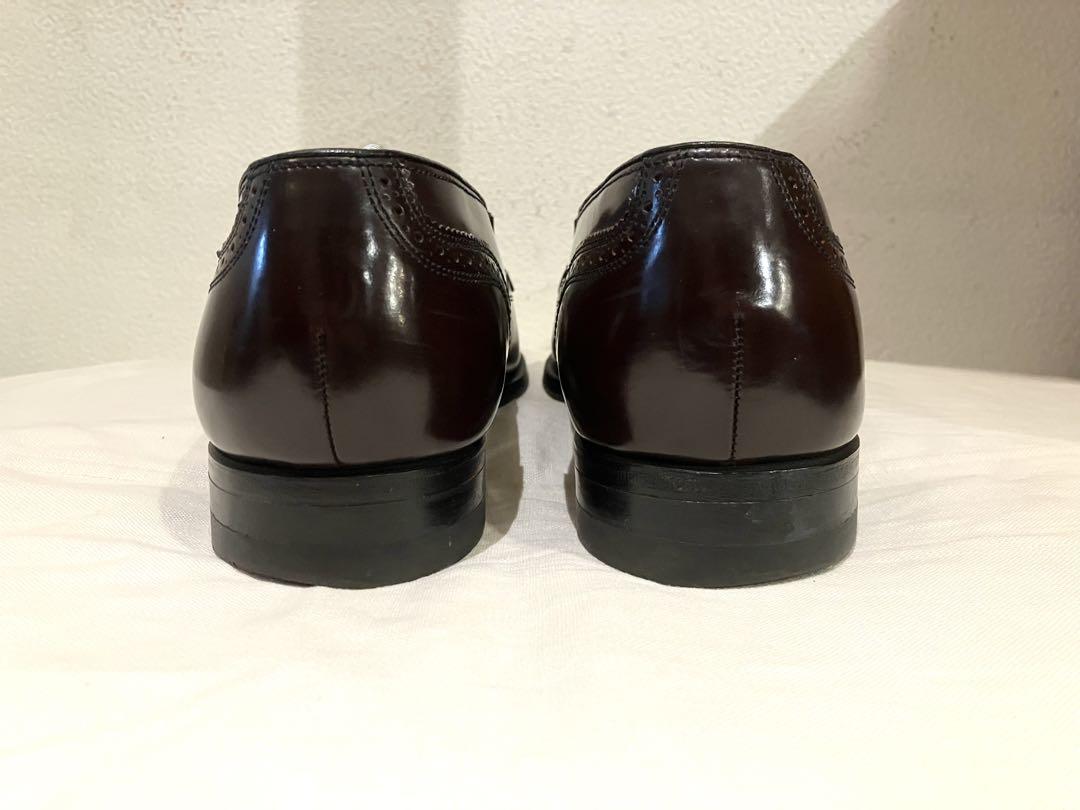 FLORSHEIM IMPERIAL タッセル　ウイングチップ　バーガンディ