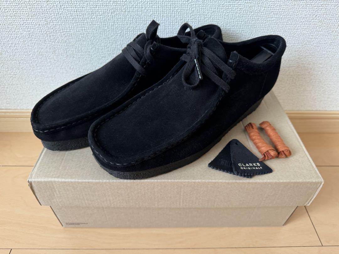 Clarks クラークス CLARKS ORIGINALS WALLABEE ワラビー BLACK