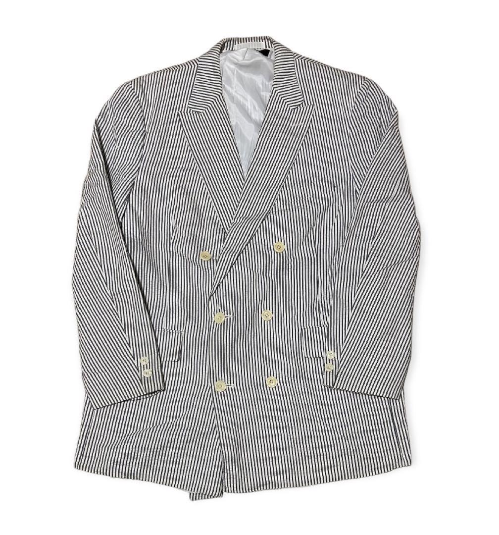 USA brooks brothers ダブル シアサッカーテーラードジャケット