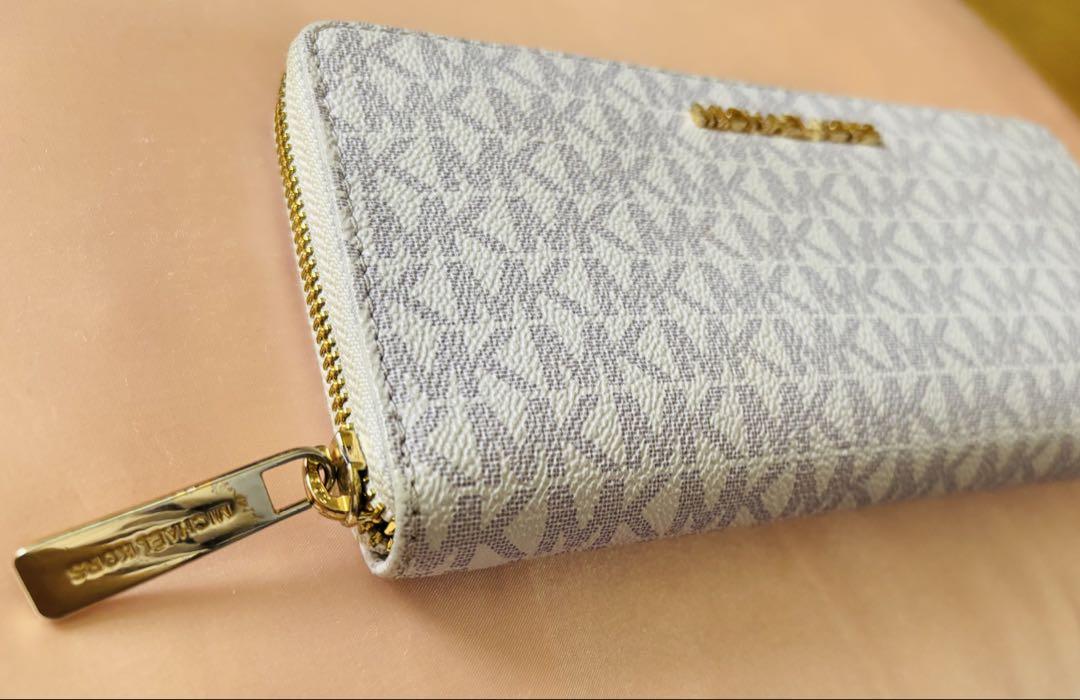 MICHEAL KORS 長財布 パープル