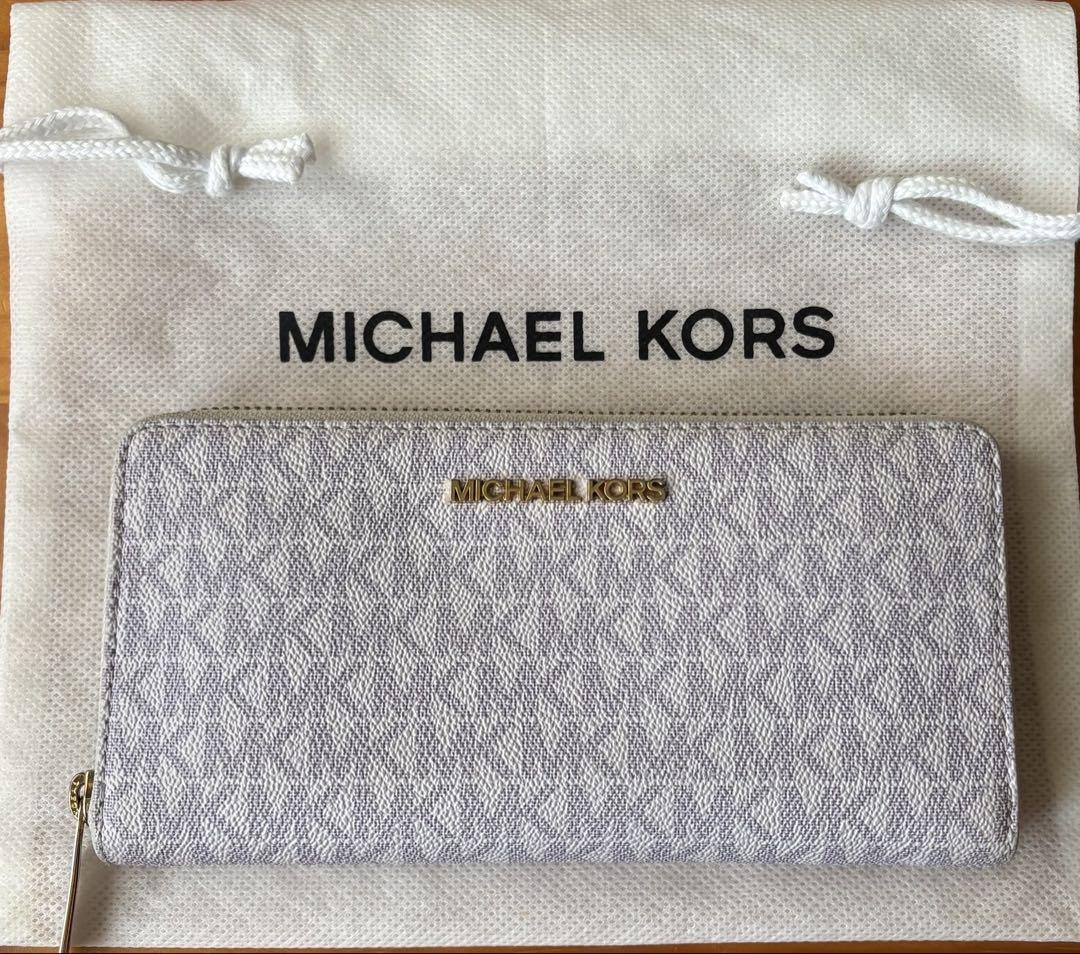 MICHEAL KORS 長財布 パープル