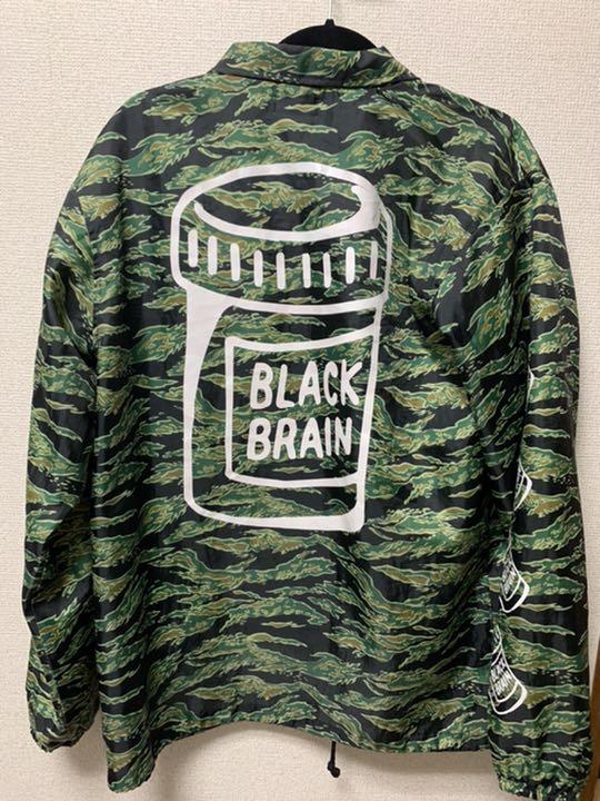 BLACK カモ柄コーチジャケット FD9WR-m88371033008 BRAIN 通販大特価