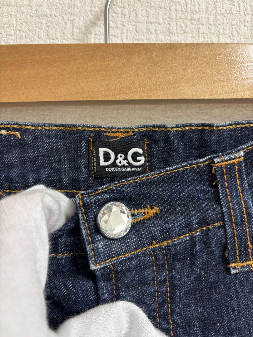 D&G Dolce & Gabbana ドルガバ デニムスカート 26/40 - メルカリ