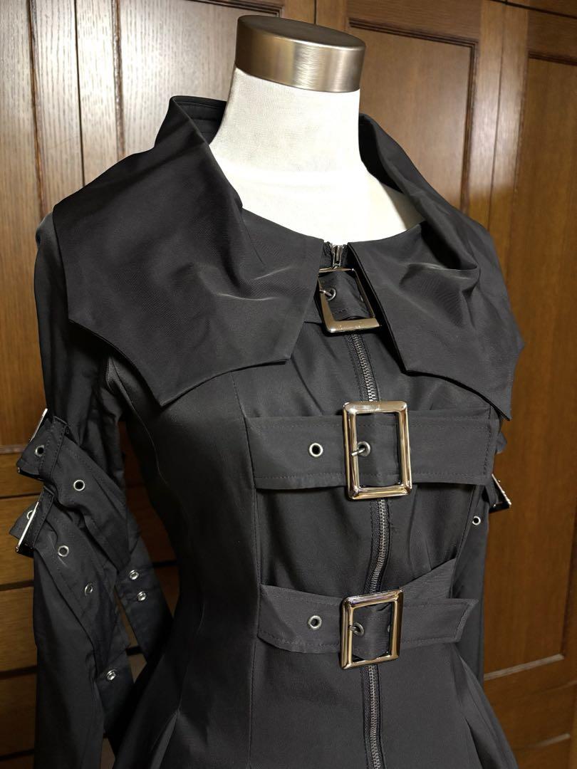 BLACk PEACE NOW ロングコート 黒