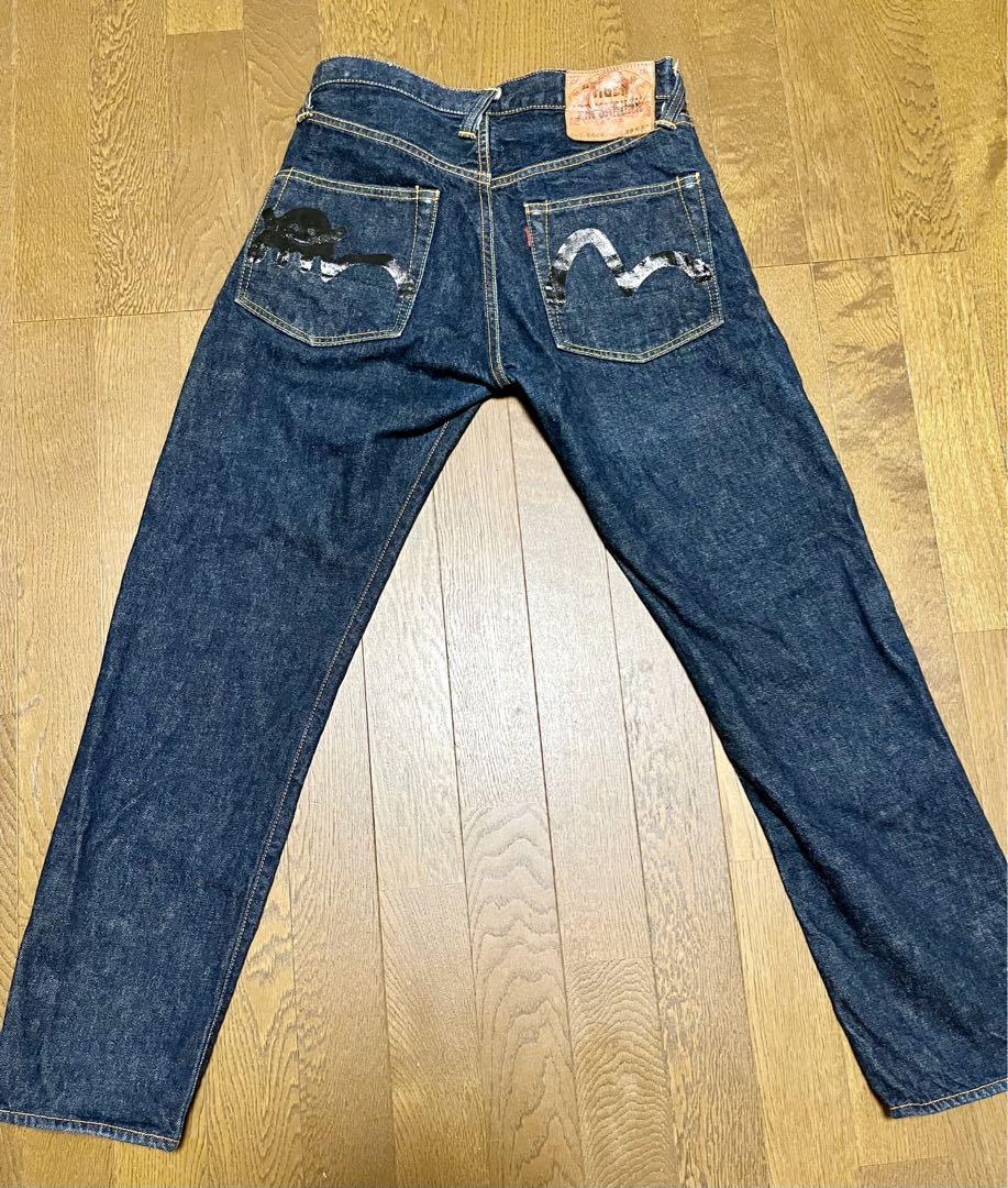 【超激レア】EVISU LOT.2000 W29 TIGER PRESHRUNK