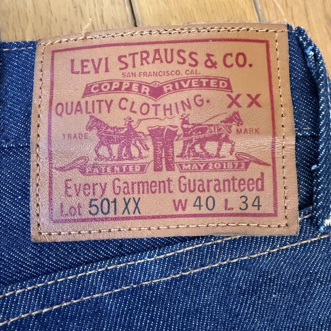 LEVI’S リーバイス LVC 501XX 1937モデル 40×34 極美品